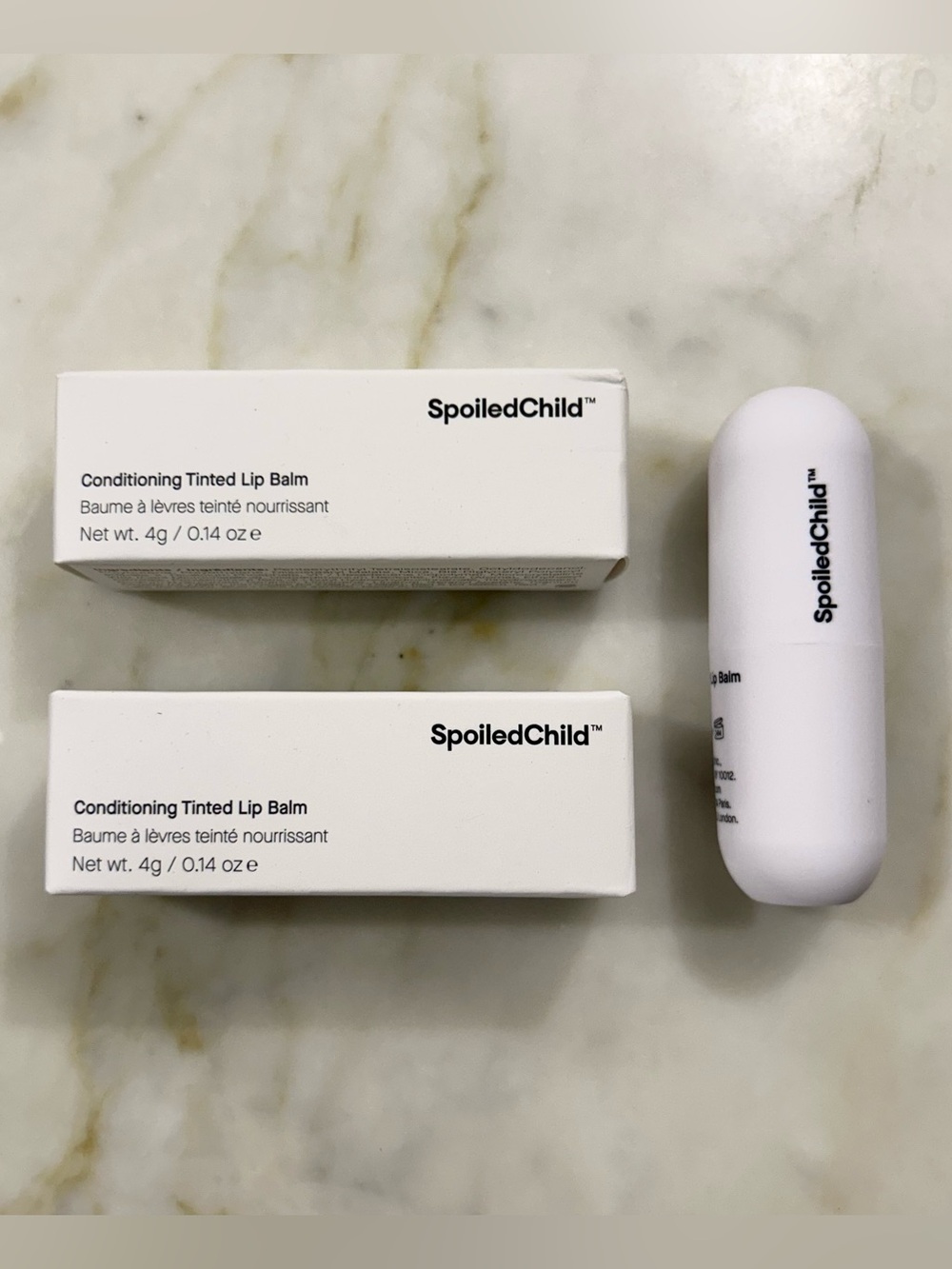2 X SPOILED CHILD Conditioning Tinted Lip Balm